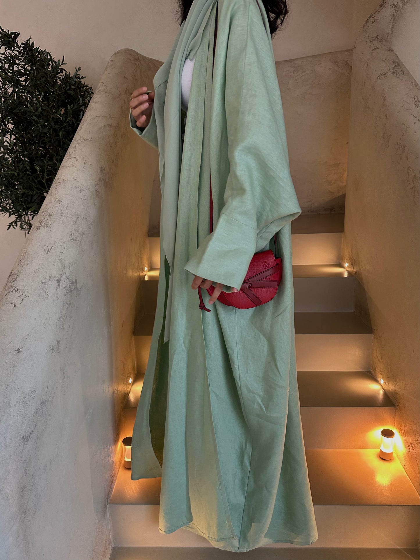 Matcha Green Abaya