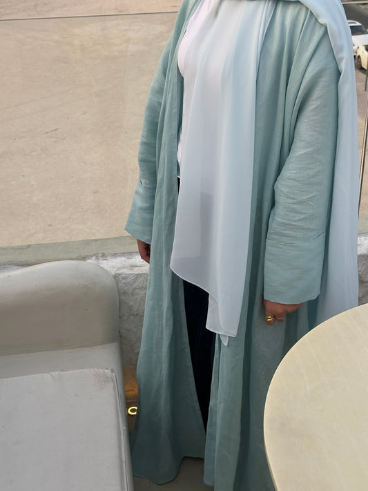 Baby Blueberry Abaya
