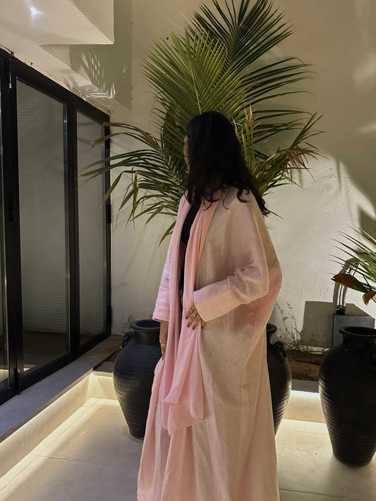 Papaya Pink Abaya