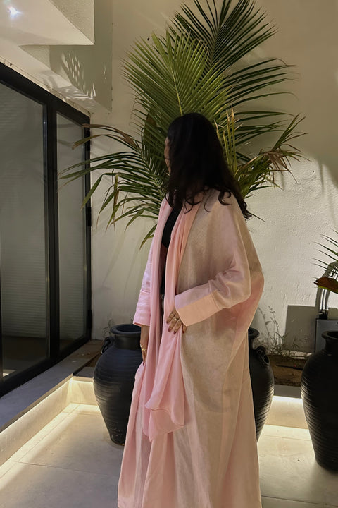 Papaya Pink Abaya