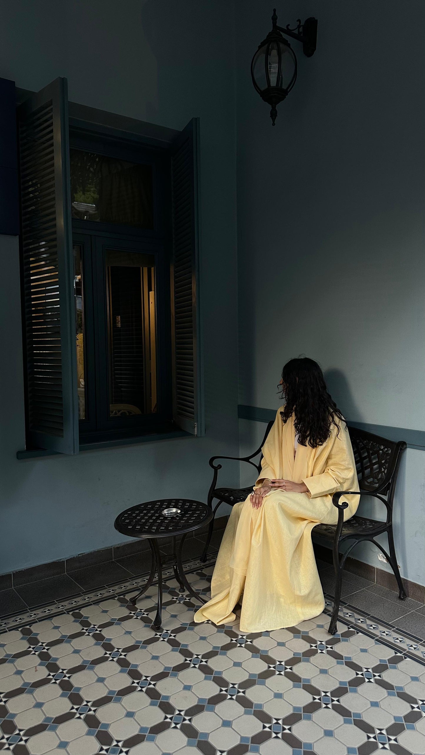 Buttermilk Yellow Abaya